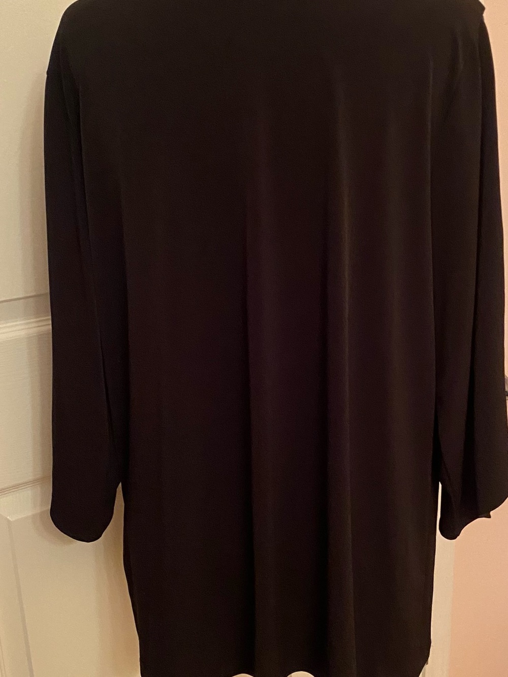 Michael Kors Black V-Neck Tunic Top - Picture 3 of 8